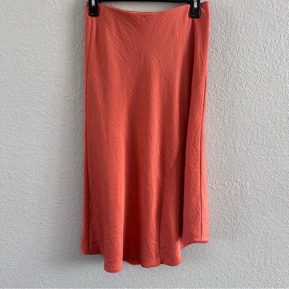 Coral Midi Slip Skirt Size S - Picture 3 of 6